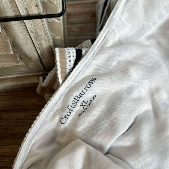 Croft & Barrow Striped 3/4 Sleeve Layered Shirt Top Size XL - Picture 5 of 6